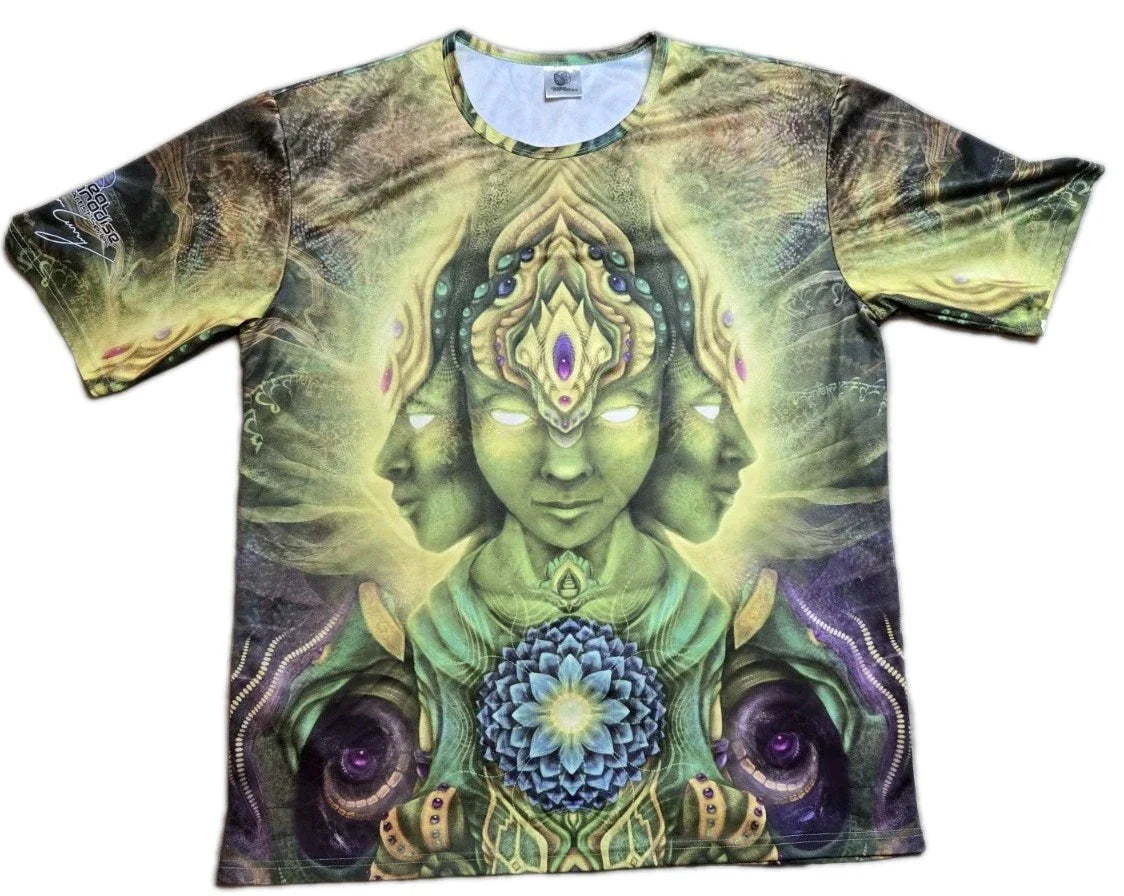 Pineal Paradise Olivia Curry Psychedelic Trippy Spiritual Visionary Art Shirt Unisex T-shirt, Sweatshirt, Hoodie, Long Sleeve Tee - T-Shirt, Sweatshirt, Hoodie