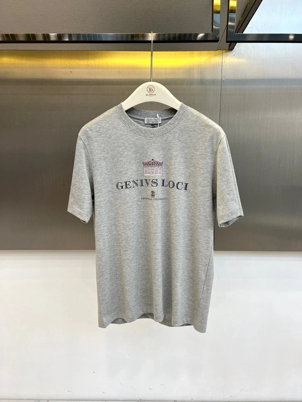 Brunello Cucinelli Spring/Summer Men's Simple Crew-Neck T-Shirt  Size L Unisex T-shirt, Sweatshirt, Hoodie, Long Sleeve Tee - T-Shirt, Sweatshirt, Hoodie