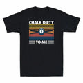 Billar Chalk Dirty To Me Funny Billiards Pattern Vintage Men's T-Shirt Black Tee Unisex T-shirt, Sweatshirt, Hoodie, Long Sleeve Tee - T-Shirt, Sweatshirt, Hoodie