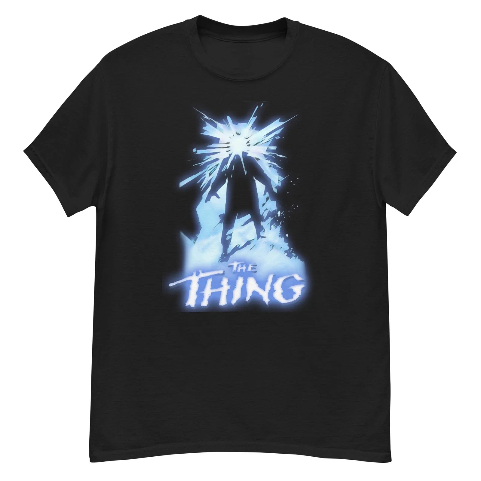 the Thing tshirt 80s horror tee Unisex T-shirt, Sweatshirt, Hoodie, Long Sleeve Tee - T-Shirt, Sweatshirt, Hoodie
