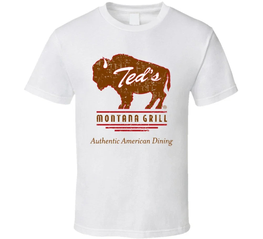 Ted's Montana Grill Cool Popular Food Drink Restaurant Brand Logo Gift T Sh Unisex T-shirt, Sweatshirt, Hoodie, Long Sleeve Tee - T-Shirt, Sweatshirt, Hoodie