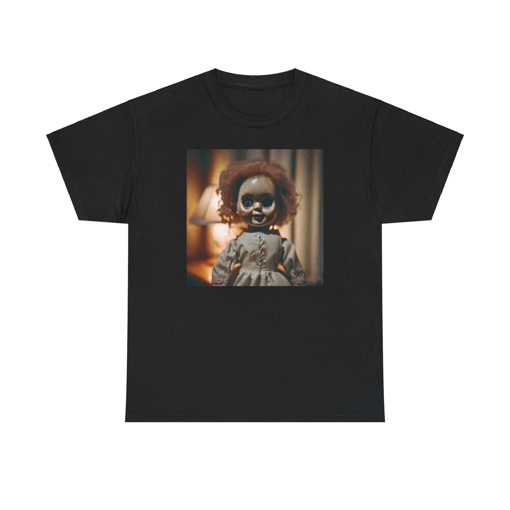 Doll T-Shirt Weirdcore Horror Aesthetic Creepy SpookyVibes Gothic Unisex T-shirt, Sweatshirt, Hoodie, Long Sleeve Tee - T-Shirt, Sweatshirt, Hoodie