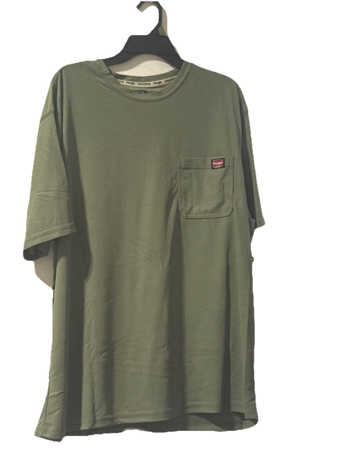 WRANGLER Workwear Mens XL Performance Pocket T-Shirt Short Sleeve Logo Crew Neck Unisex T-shirt, Sweatshirt, Hoodie, Long Sleeve Tee - T-Shirt, Sweatshirt, Hoodie