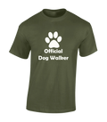 OFFICIAL DOG WALKER MENS T SHIRT COOL DOG LOVER ANIMAL CUTE DESIGN GIFT IDEA TOP Unisex T-shirt, Sweatshirt, Hoodie, Long Sleeve Tee - T-Shirt, Sweatshirt, Hoodie