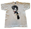 VTG Handmade Puff Paint Glam Lady T Shirt Large Best Tag USA Made Wearable Art Unisex T-shirt, Sweatshirt, Hoodie, Long Sleeve Tee - T-Shirt, Sweatshirt, Hoodie