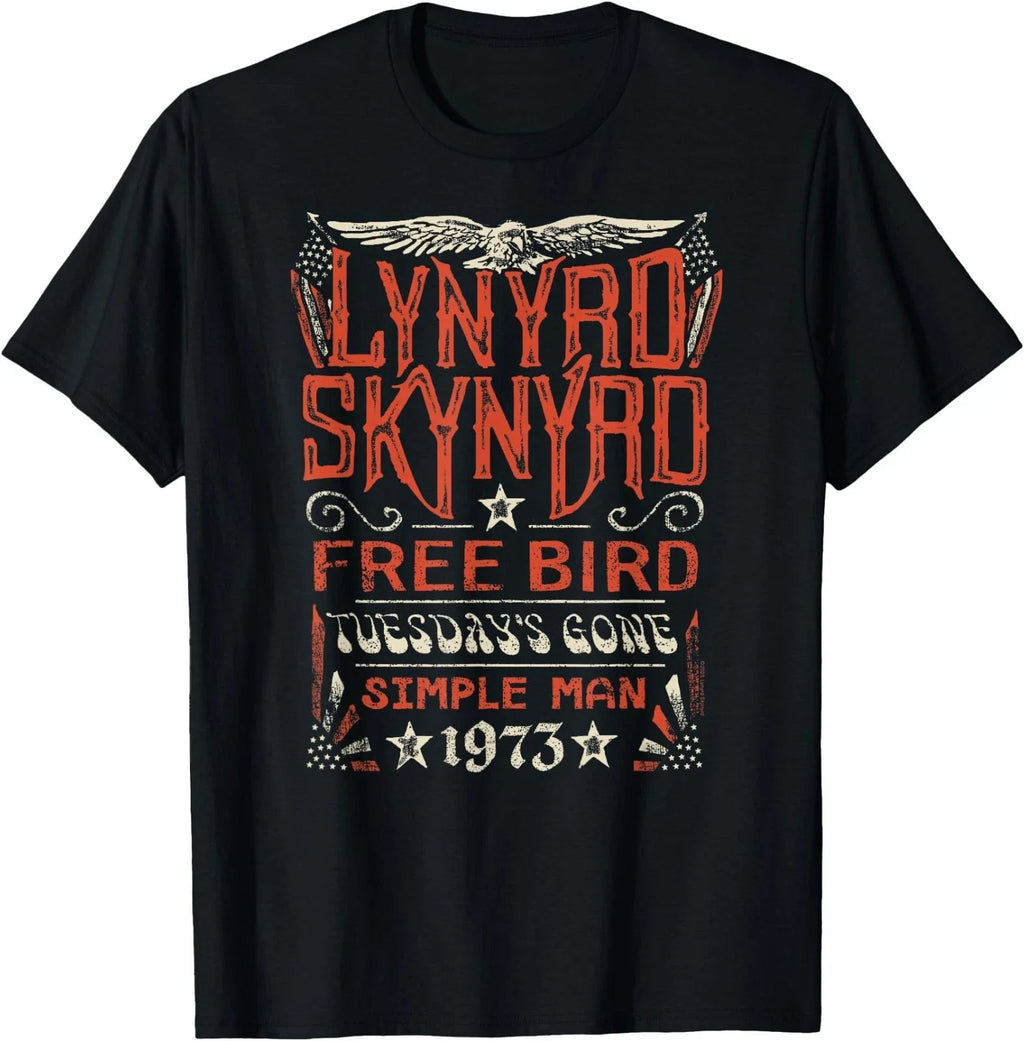 Lynyrd Skynyrd - Free Bird Tuesday's Gone Simple Man Songs T-Shirt Unisex T-shirt, Sweatshirt, Hoodie, Long Sleeve Tee - T-Shirt, Sweatshirt, Hoodie