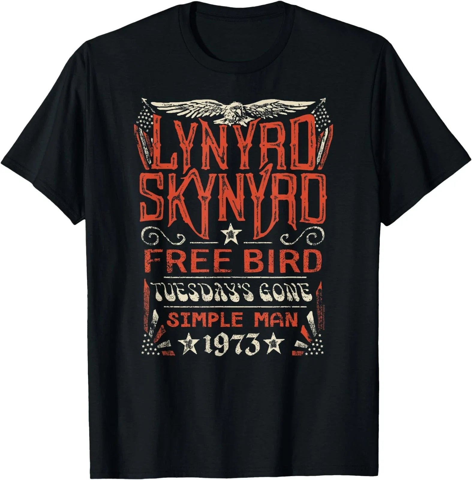 Lynyrd Skynyrd - Free Bird Tuesday's Gone Simple Man Songs T-Shirt Unisex T-shirt, Sweatshirt, Hoodie, Long Sleeve Tee - T-Shirt, Sweatshirt, Hoodie