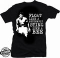 Muhammad Ali Float Like a Butterfly Sting Like a Bee Greatest Boxing T-Shirt Unisex T-shirt, Sweatshirt, Hoodie, Long Sleeve Tee - T-Shirt, Sweatshirt, Hoodie
