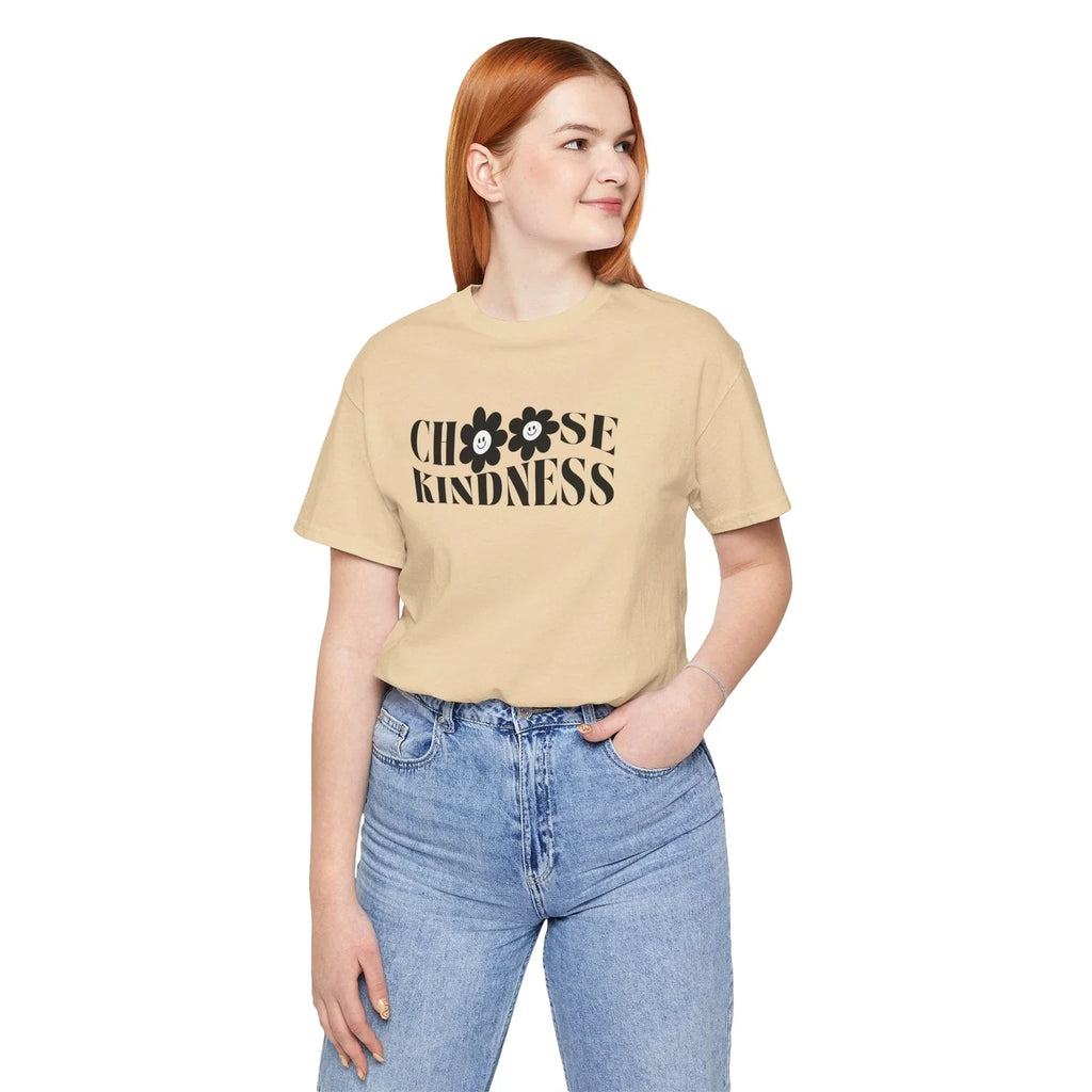 Choose Kindness Shirt, Inspirational Motivation Tee Trendy Unisex Jersey T-Shirt Unisex T-shirt, Sweatshirt, Hoodie, Long Sleeve Tee - T-Shirt, Sweatshirt, Hoodie