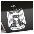 Iraq Coat of Arms Decal Sticker 25 Colours Neon Matt Unisex T-shirt, Sweatshirt, Hoodie, Long Sleeve Tee - T-Shirt, Sweatshirt, Hoodie