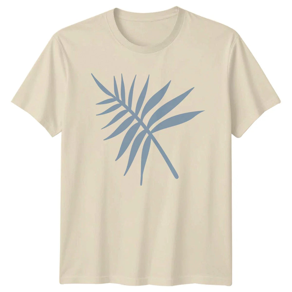 Minimalist Tropical Palm Leaf Art T-Shirt Palm Leaf Botanical Birthday Gift Unisex T-shirt, Sweatshirt, Hoodie, Long Sleeve Tee - T-Shirt, Sweatshirt, Hoodie