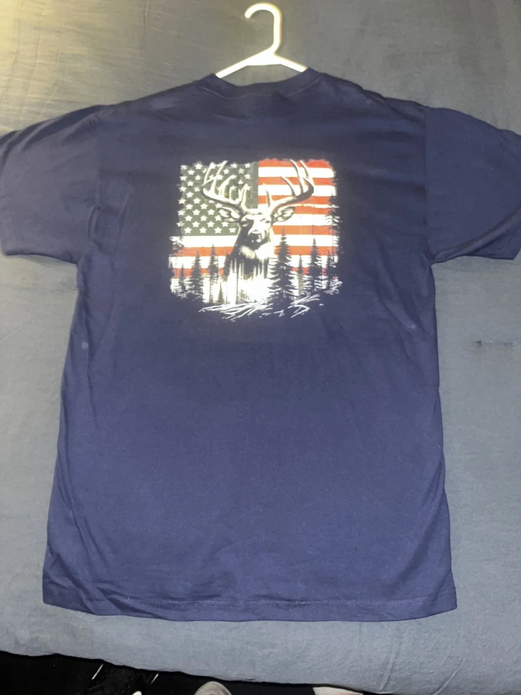 Custom American patriot t-shirt size LARGE TALL Unisex T-shirt, Sweatshirt, Hoodie, Long Sleeve Tee - T-Shirt, Sweatshirt, Hoodie