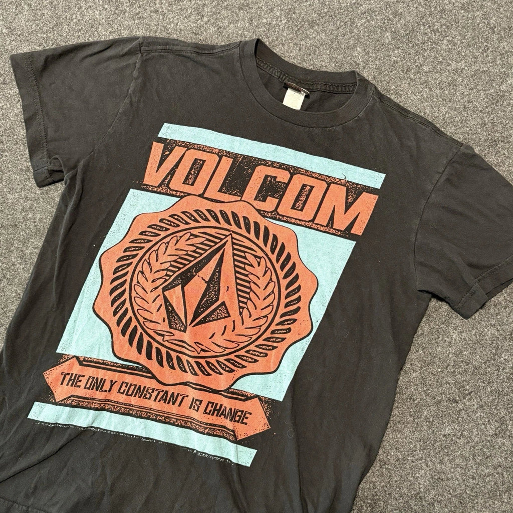 Vintage Volcom T Shirt Mens Size Medium Y2K Skateboarding Graphic Tee Unisex T-shirt, Sweatshirt, Hoodie, Long Sleeve Tee - T-Shirt, Sweatshirt, Hoodie
