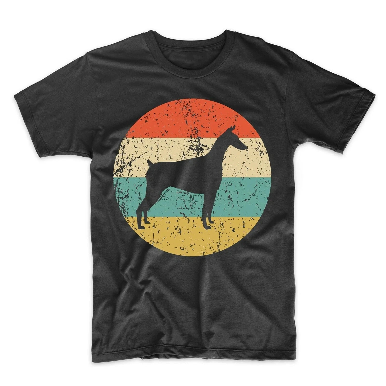 Doberman Shirt - Vintage Retro Doberman Men's T-Shirt - Dog Icon Shirt Unisex T-shirt, Sweatshirt, Hoodie, Long Sleeve Tee - T-Shirt, Sweatshirt, Hoodie