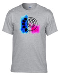 Blink 182 - BIG SMILE Punk Rules Rock Music Grey T-Shirt -131_Grey Unisex T-shirt, Sweatshirt, Hoodie, Long Sleeve Tee - T-Shirt, Sweatshirt, Hoodie