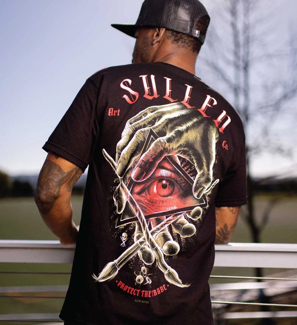 SULLEN CLOTHING ILLUMINATI DAVID KOKOT TATTOO ART STANDARD T-SHIRT Unisex T-shirt, Sweatshirt, Hoodie, Long Sleeve Tee - T-Shirt, Sweatshirt, Hoodie