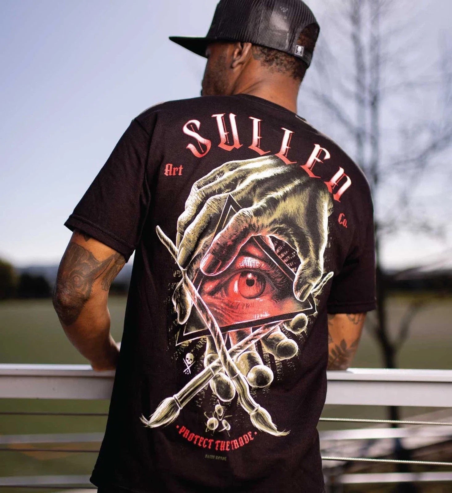 SULLEN CLOTHING ILLUMINATI DAVID KOKOT TATTOO ART STANDARD T-SHIRT Unisex T-shirt, Sweatshirt, Hoodie, Long Sleeve Tee - T-Shirt, Sweatshirt, Hoodie