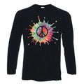 CND Psychedelic Long Sleeve T-Shirt - Peace Symbol Nuclear Hippy - Choice of Color Unisex T-shirt, Sweatshirt, Hoodie, Long Sleeve Tee - T-Shirt, Sweatshirt, Hoodie