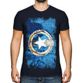 Northern Mariana Islands Grunge Flag Men T-Shirt Marianan Shirt Gift Unisex T-shirt, Sweatshirt, Hoodie, Long Sleeve Tee - T-Shirt, Sweatshirt, Hoodie