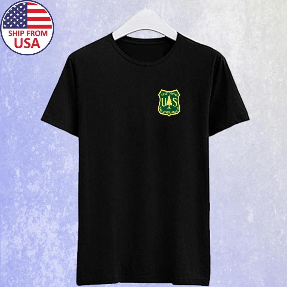 US Forest Service Men's Blak Size S-5XL Unisex T-shirt, Sweatshirt, Hoodie, Long Sleeve Tee - T-Shirt, Sweatshirt, Hoodie