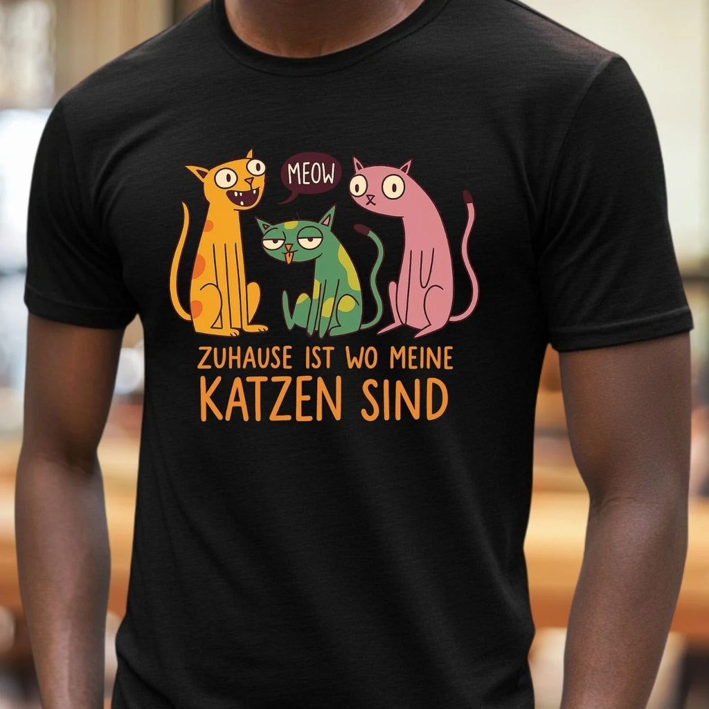 Men's T-Shirt Cats Saying Motif Cotton Size XS to 5XL Unisex T-shirt, Sweatshirt, Hoodie, Long Sleeve Tee - T-Shirt, Sweatshirt, Hoodie