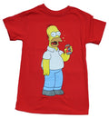 The Simpsons New Adult T-Shirt - Homer Duff Beer Burp & Logo Unisex T-shirt, Sweatshirt, Hoodie, Long Sleeve Tee - T-Shirt, Sweatshirt, Hoodie