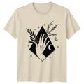 Celestial Hand Moon Stars Magic Aesthetic Graphic T-Shirt Unisex T-shirt, Sweatshirt, Hoodie, Long Sleeve Tee - T-Shirt, Sweatshirt, Hoodie