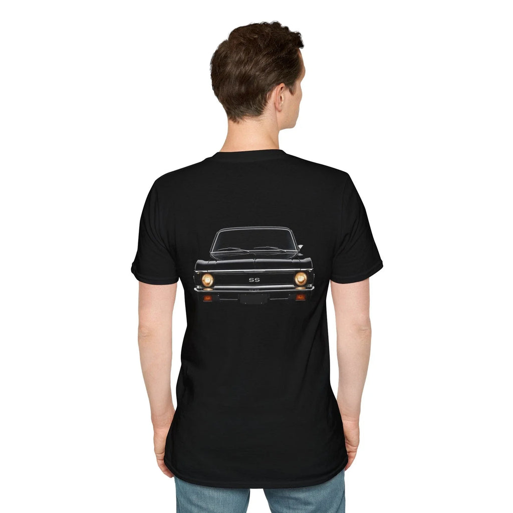 Classic Car 1971 Chevy Nova Unisex Softstyle T-Shirt - Vintage Muscle Car Tee, Unisex T-shirt, Sweatshirt, Hoodie, Long Sleeve Tee - T-Shirt, Sweatshirt, Hoodie