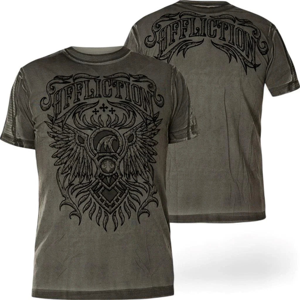 Men's Affliction Live Fast Counter Strike Gray Premium Y2K Tee T-Shirt S-4XL Unisex T-shirt, Sweatshirt, Hoodie, Long Sleeve Tee - T-Shirt, Sweatshirt, Hoodie