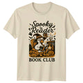 Spooky Reader Book Club T-Shirt Halloween Reading Halloween Gift For Him Unisex T-shirt, Sweatshirt, Hoodie, Long Sleeve Tee - T-Shirt, Sweatshirt, Hoodie