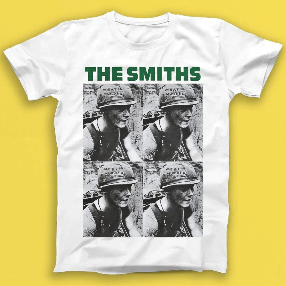 The Smiths Meat Is Murder Punk Rock Music Gift Tshirt T1702 Unisex T-shirt, Sweatshirt, Hoodie, Long Sleeve Tee - T-Shirt, Sweatshirt, Hoodie