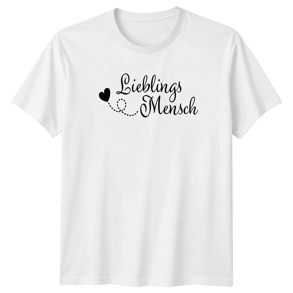 Lieblings Mensch T-Shirt German Slogan Relationship Birthday Gift For Him Unisex T-shirt, Sweatshirt, Hoodie, Long Sleeve Tee - T-Shirt, Sweatshirt, Hoodie