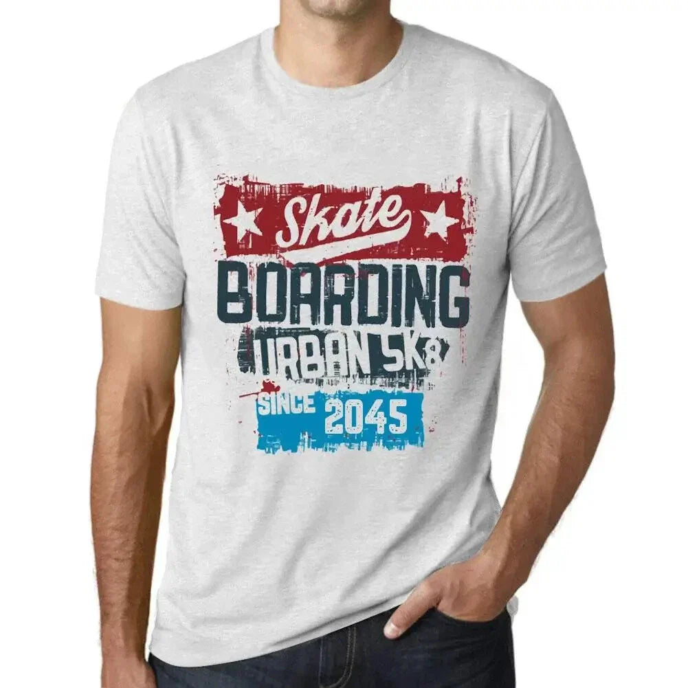 Men's Graphic T-Shirt Urban Skateboard Since 2045 - Urban Skateboard Since 2045 Unisex T-shirt, Sweatshirt, Hoodie, Long Sleeve Tee - T-Shirt, Sweatshirt, Hoodie