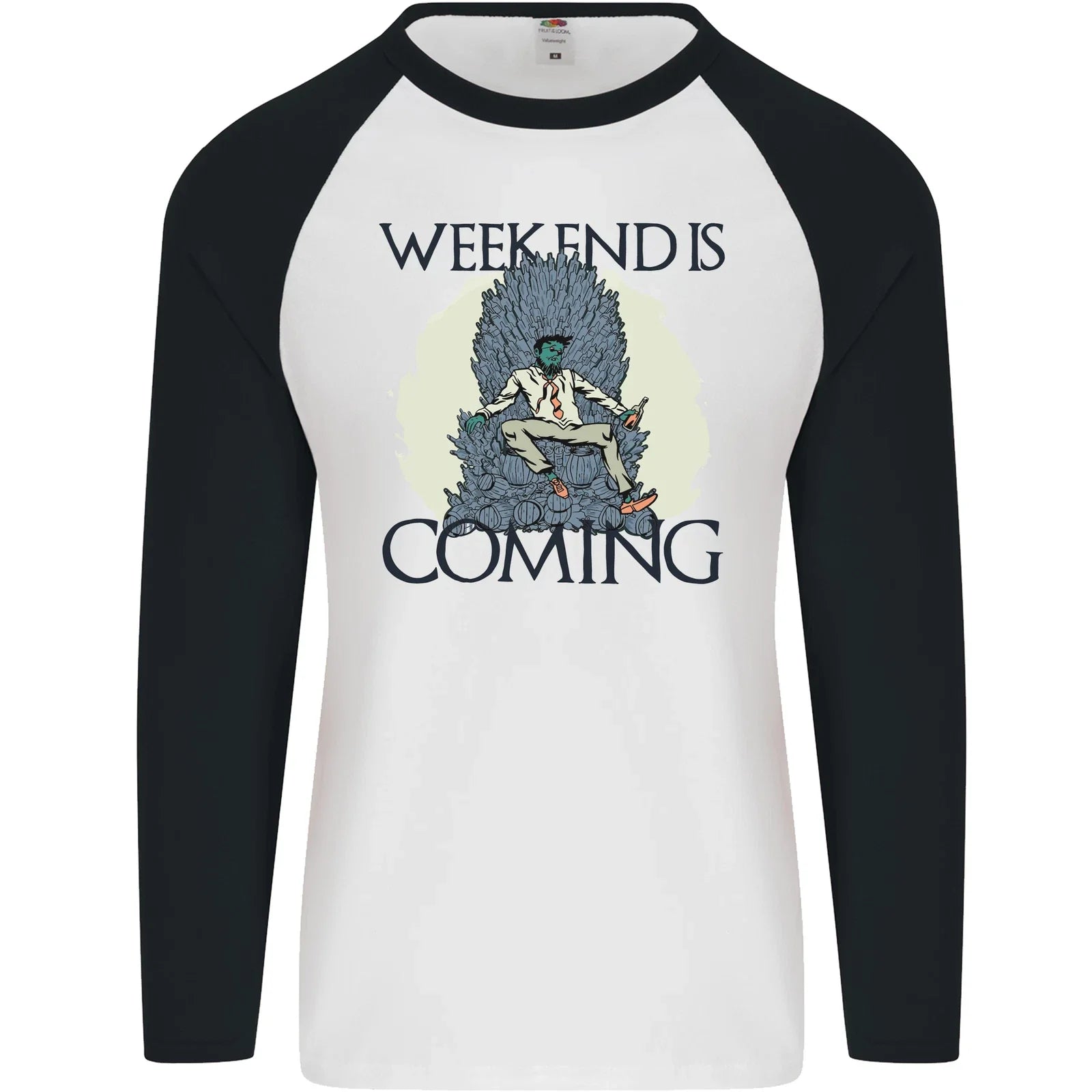 Weekend Funny Beer Cider Wine Alcohol Gin Mens L/S Baseball T-Shirt Unisex T-shirt, Sweatshirt, Hoodie, Long Sleeve Tee - T-Shirt, Sweatshirt, Hoodie