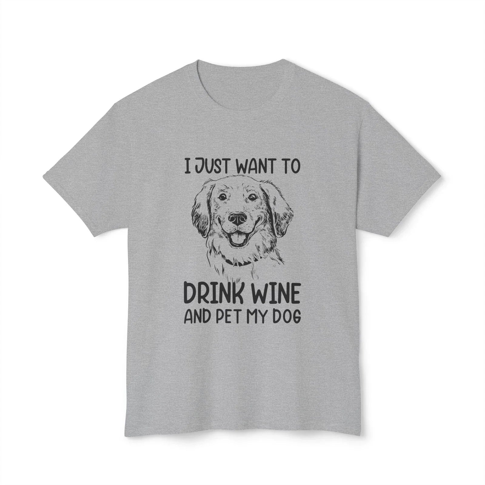 Wine and Dog Lover T-shirt Unisex T-shirt, Sweatshirt, Hoodie, Long Sleeve Tee - T-Shirt, Sweatshirt, Hoodie