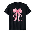Girly & Trendy Cute Pink Ribbon Bow Tie Watercolor Ribbon T-Shirt Unisex T-shirt, Sweatshirt, Hoodie, Long Sleeve Tee - T-Shirt, Sweatshirt, Hoodie