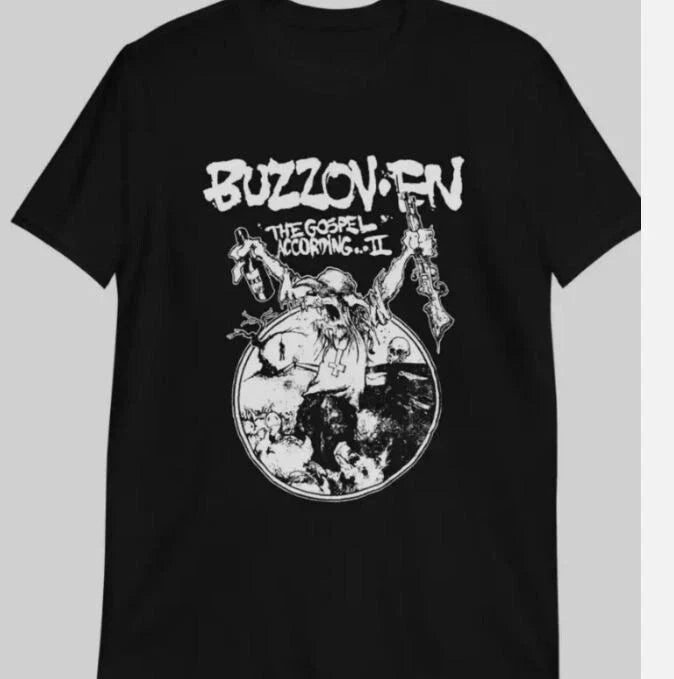 Vtg BUZZOVEN Band Gospel Gift For Fans Cotton White Unisex T Shirt Unisex T-shirt, Sweatshirt, Hoodie, Long Sleeve Tee - T-Shirt, Sweatshirt, Hoodie