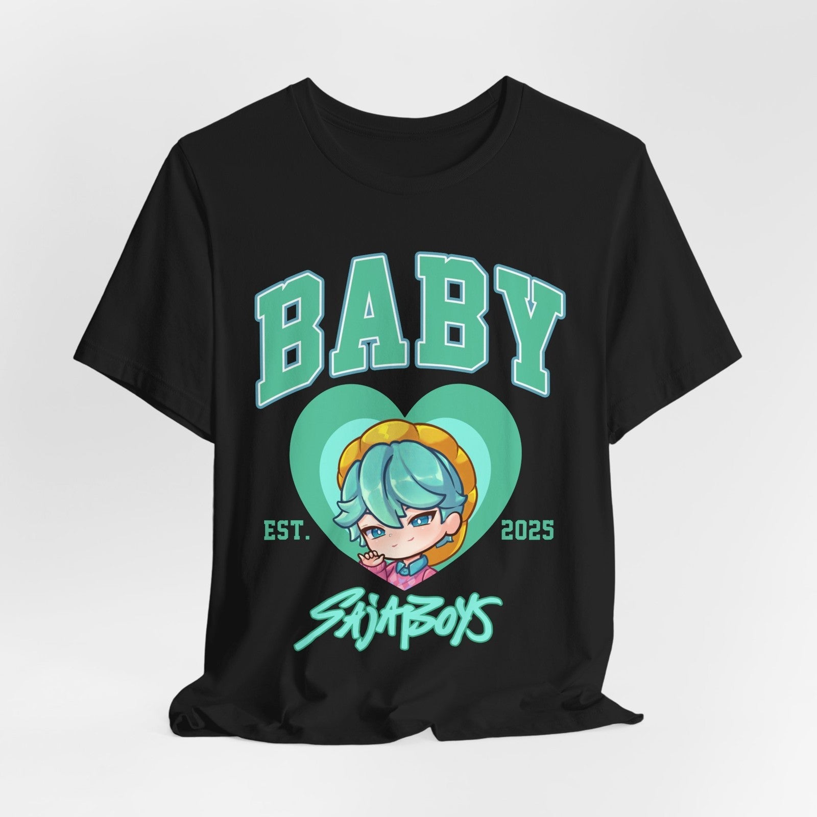 BABY Saja Graphic Tee, Cute Colorful Shirt Unisex T-shirt, Sweatshirt, Hoodie, Long Sleeve Tee - T-Shirt, Sweatshirt, Hoodie