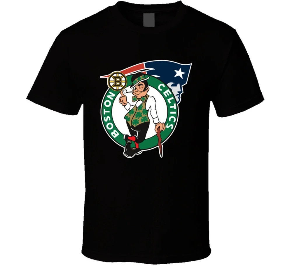 Boston Pro Sports Teams Logo Mashup City Fan T Shirt Unisex T-shirt, Sweatshirt, Hoodie, Long Sleeve Tee - T-Shirt, Sweatshirt, Hoodie