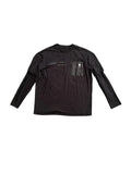 Mavi Mens Large Layered Long Sleeve T-Shirt Black Cotton Unisex T-shirt, Sweatshirt, Hoodie, Long Sleeve Tee - T-Shirt, Sweatshirt, Hoodie