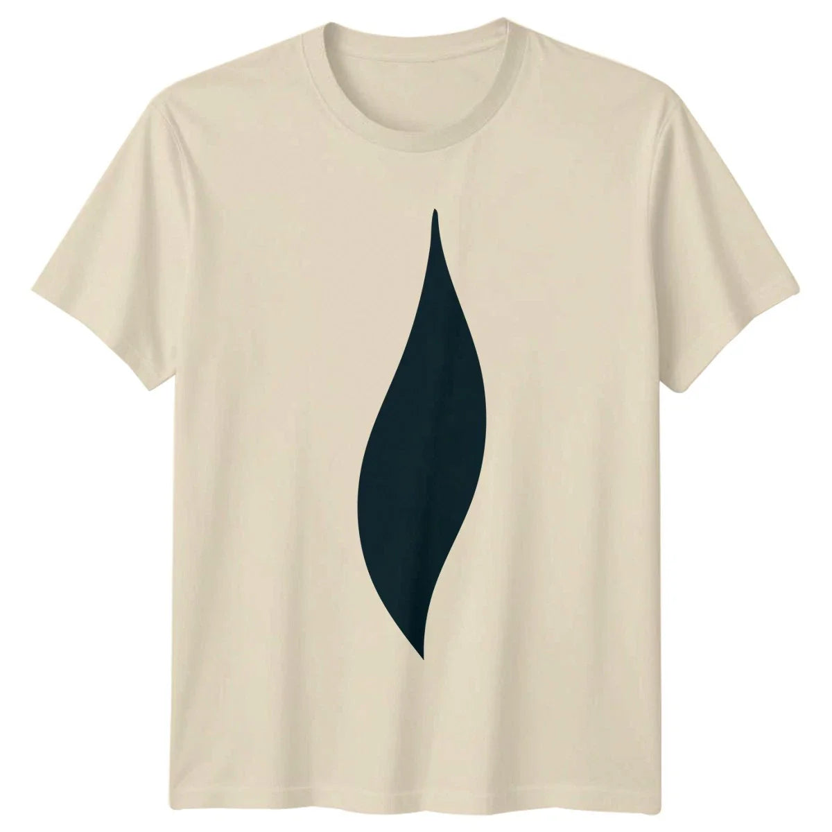 Modern Minimalist Abstract Flame Design T-Shirt Minimalism Abstract Art Unisex T-shirt, Sweatshirt, Hoodie, Long Sleeve Tee - T-Shirt, Sweatshirt, Hoodie