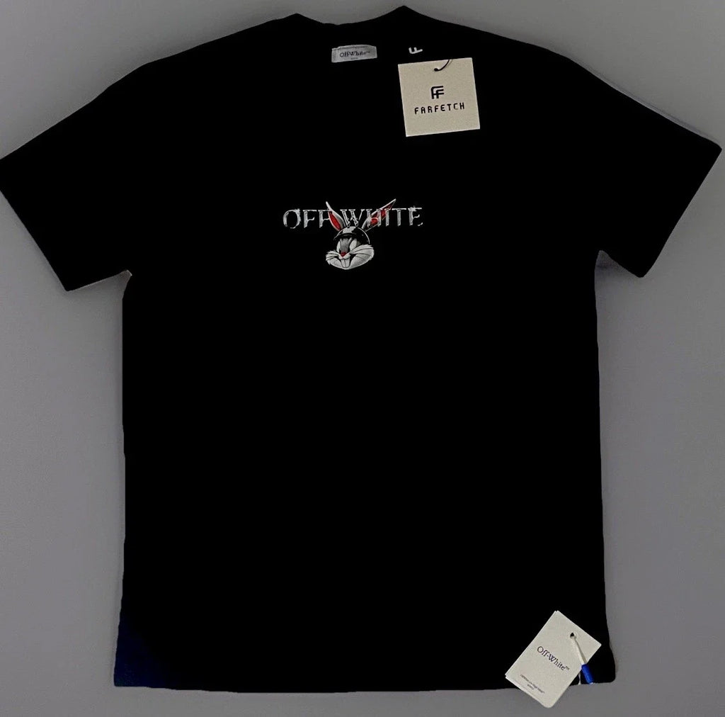 OFF WHITE T-Shirt Classic Beautiful Thick Quality,NWT (M) Medium Unisex T-shirt, Sweatshirt, Hoodie, Long Sleeve Tee - T-Shirt, Sweatshirt, Hoodie