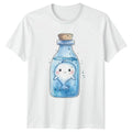 Cute Whale In A Bottle T-Shirt Ocean Animal Gift For Him And Her Unisex T-shirt, Sweatshirt, Hoodie, Long Sleeve Tee - T-Shirt, Sweatshirt, Hoodie