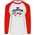 Anti Valentines Day Just Pizza & Wine Mens L/S Baseball T-Shirt Unisex T-shirt, Sweatshirt, Hoodie, Long Sleeve Tee - T-Shirt, Sweatshirt, Hoodie