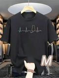 Dry T Black M Size Heartbeat Cats Quick dry Breathable Material Size Simple T Unisex T-shirt, Sweatshirt, Hoodie, Long Sleeve Tee - T-Shirt, Sweatshirt, Hoodie
