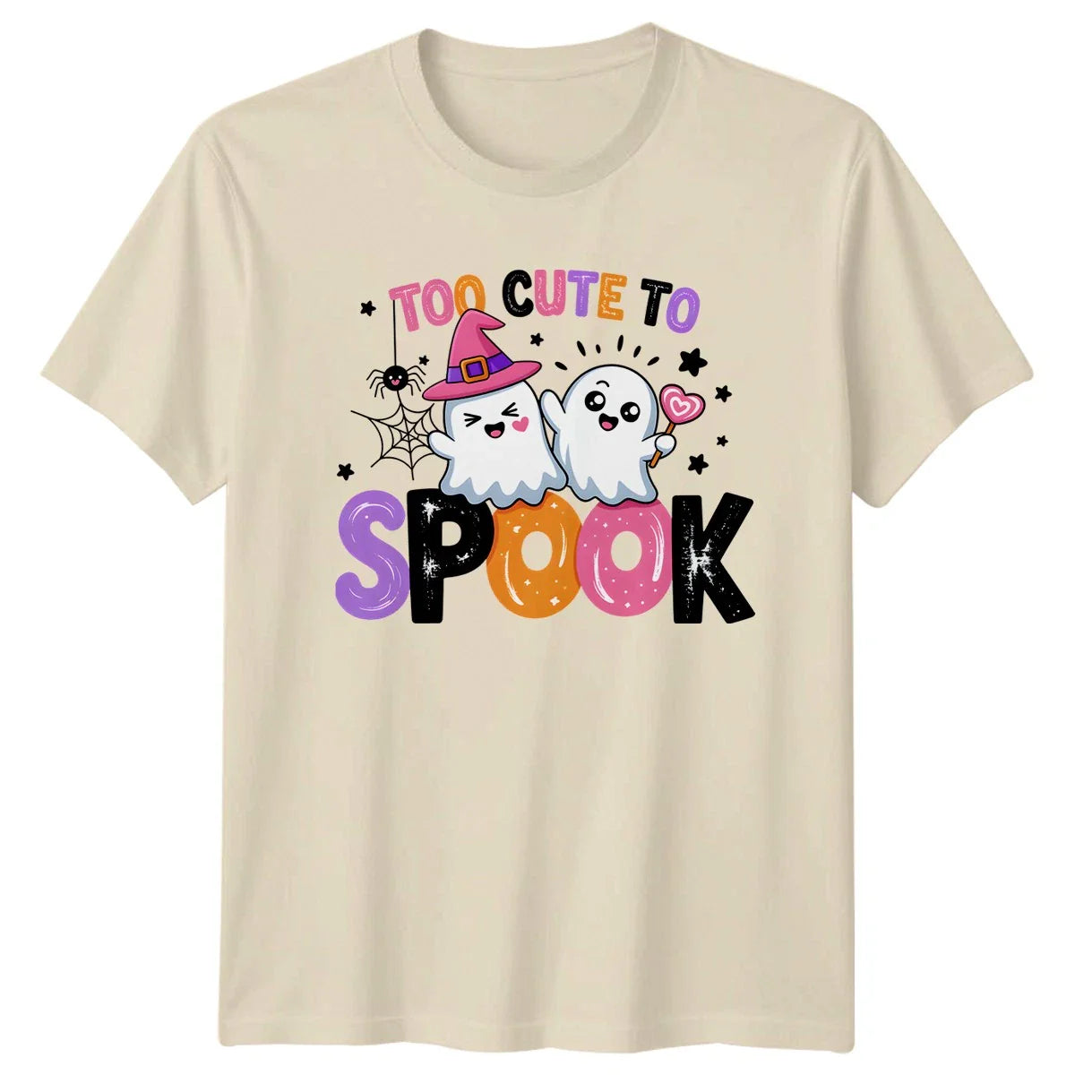 Too Cute To Spook T-Shirt Cute Halloween Halloween Gift For Him And Her Unisex T-shirt, Sweatshirt, Hoodie, Long Sleeve Tee - T-Shirt, Sweatshirt, Hoodie