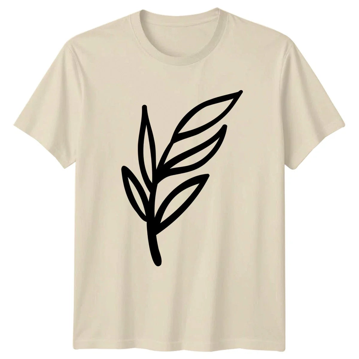 Minimalist Botanical Leaf Art T-Shirt Minimalist Botanical Nature Birthday Unisex T-shirt, Sweatshirt, Hoodie, Long Sleeve Tee - T-Shirt, Sweatshirt, Hoodie