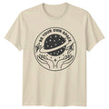 Be Your Own Space T-Shirt Celestial Aesthetic Wellness Birthday Unisex T-shirt, Sweatshirt, Hoodie, Long Sleeve Tee - T-Shirt, Sweatshirt, Hoodie