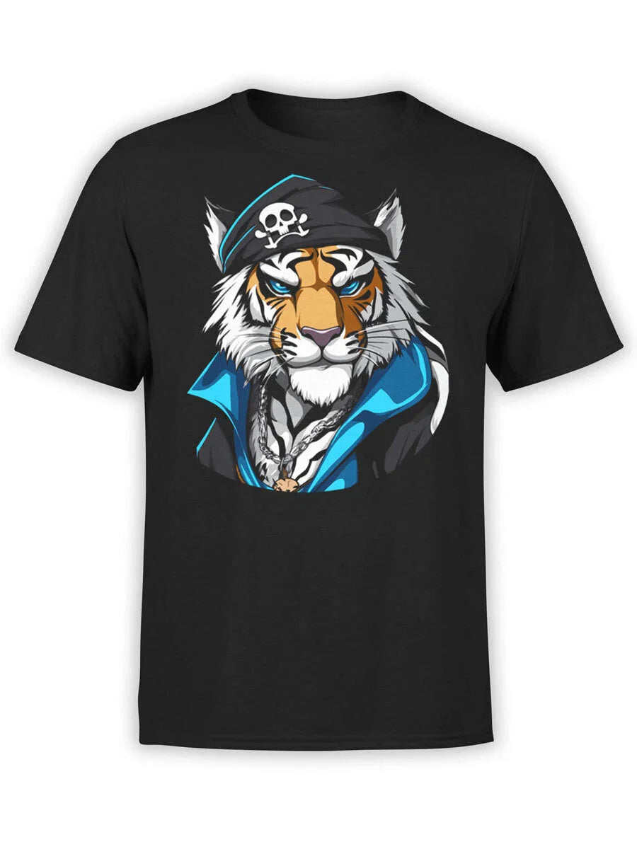 FANTUCCI Tiger T-ShirtCollection | Pirate Tiger T-Shirt | Unisex Unisex T-shirt, Sweatshirt, Hoodie, Long Sleeve Tee - T-Shirt, Sweatshirt, Hoodie