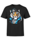 FANTUCCI Tiger T-ShirtCollection | Pirate Tiger T-Shirt | Unisex Unisex T-shirt, Sweatshirt, Hoodie, Long Sleeve Tee - T-Shirt, Sweatshirt, Hoodie